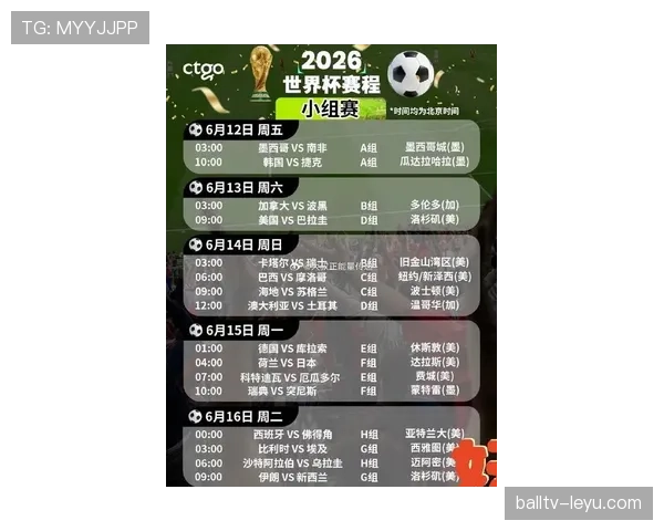 西班牙2026世界杯小组赛赛程分析 斗牛士军团能否突破死亡之组